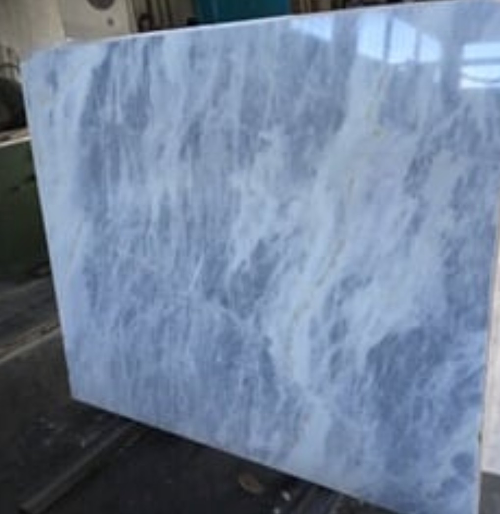 Blue Sky Stone Polished Marble Slabs