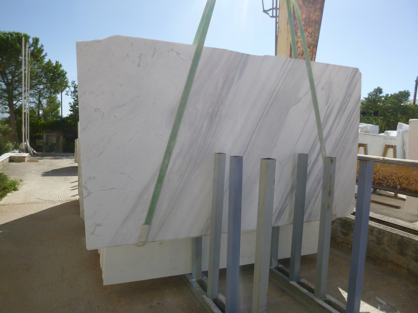 Volakas White Greek Marble type 3 - Image 11