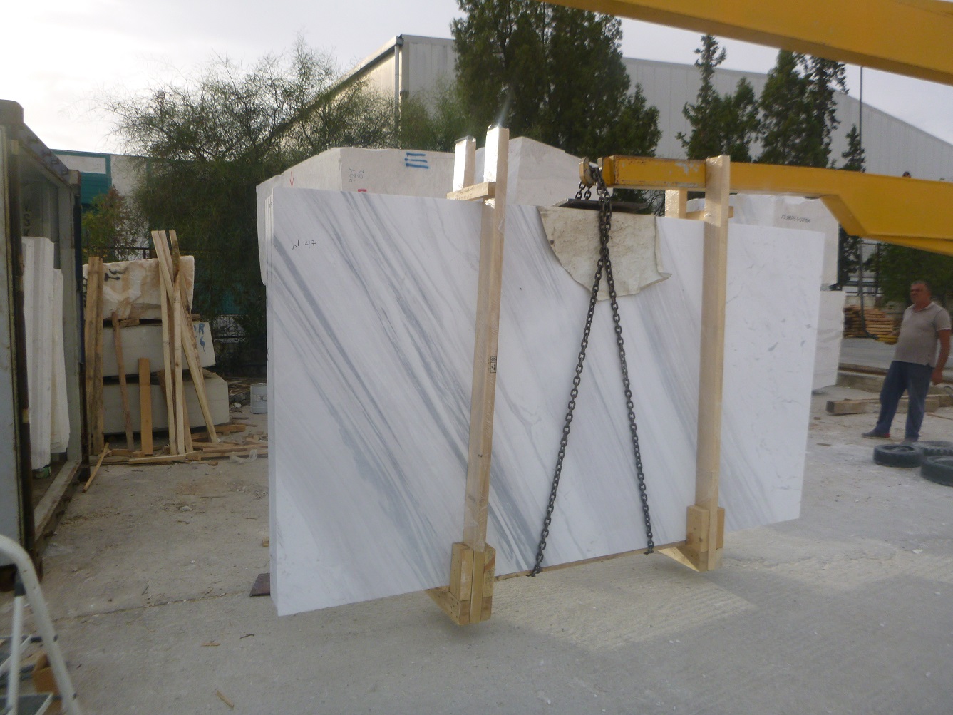 Volakas White Greek Marble type 3 - Image 24